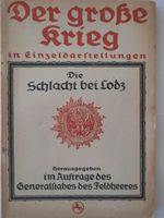 Schlacht bei Lodz, Der Grosse Krieg in Einzeldarstellungen