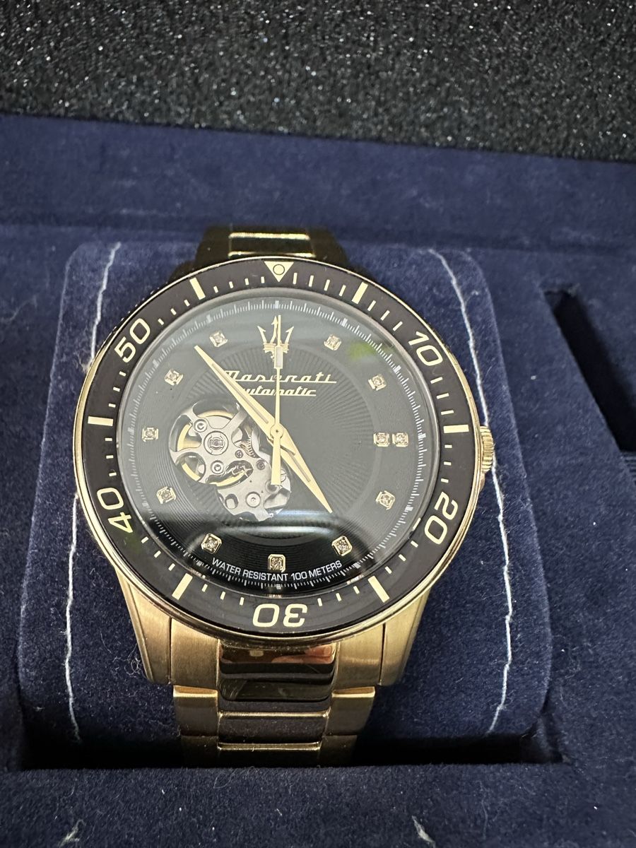 Maserati Orologi: Herren Uhr Maserati Gold – Usato da Gisikon venduto da Jimmy22 1