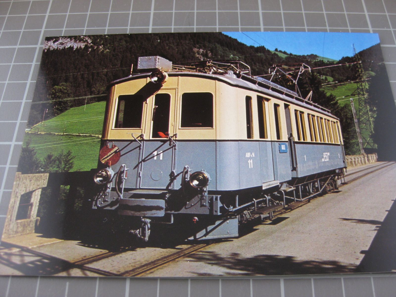 Cartoline postali: AK Les Planches mit Zug  – Nuovo (secondo la descrizione) da Malters venduto da Marosko