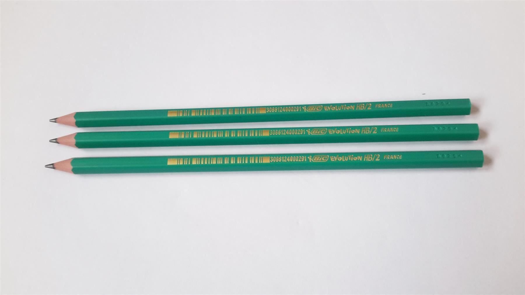 Crayons, crayons de couleur & craies: Bleistift 3x BIC Evolution ECOlutions HB – Neuf avec emballage d'origine à St. Gallen par cointec 3