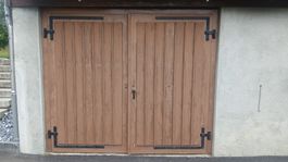 Garagentor Holz
