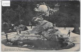 Bern - Weltpostverein-Denkmal & Stempel