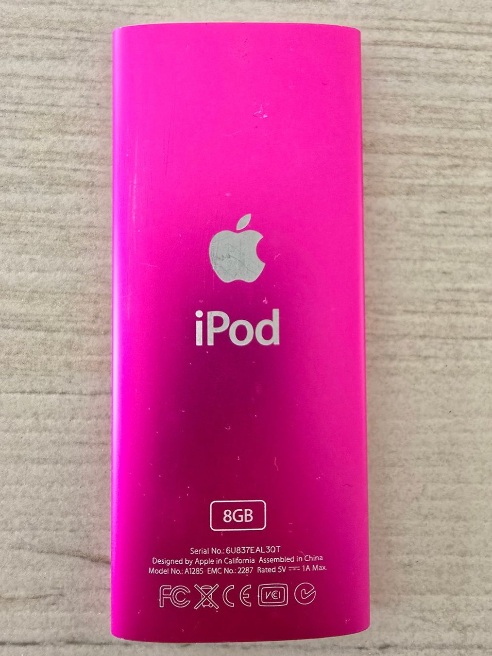 Apple Lettore multimediale portatile: iPod Nano 4 rose - Batterie HS – Usato da Montmollin venduto da Pieliste 3