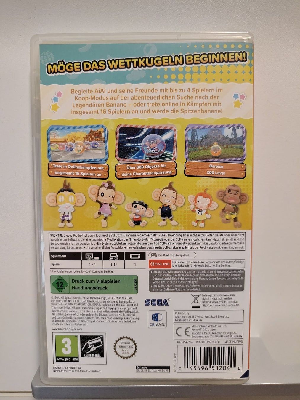 Sega Spiele: Super Monkey Ball Banana Rumble – Gebraucht aus Meyrin von Flurrio 1