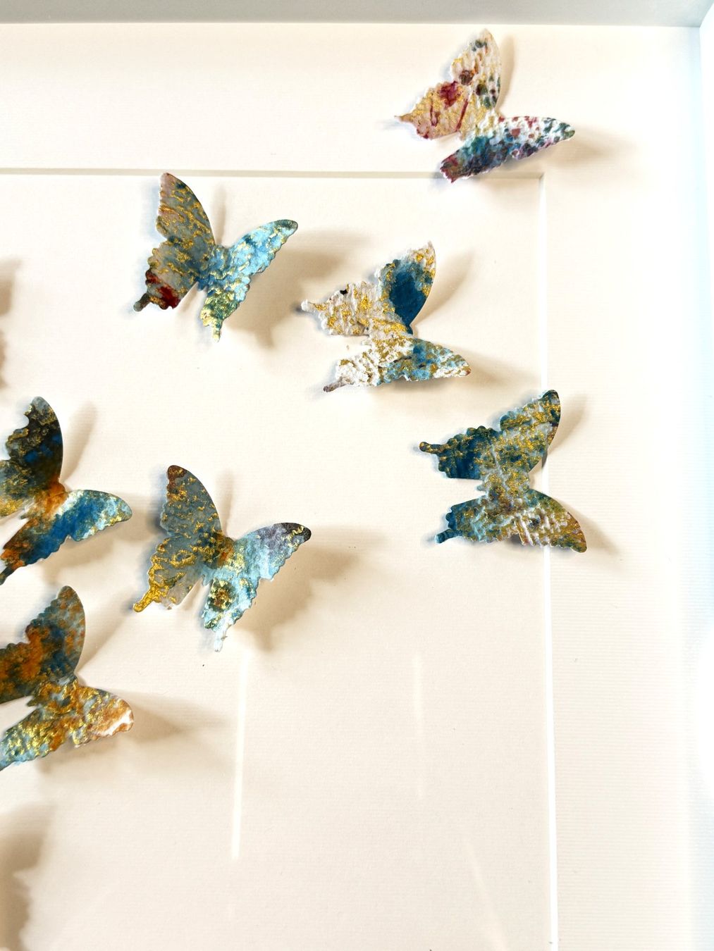 Dipinti: Andrea Scacciotti 3D-Schmetterlings-Wandkunst – Usato da Ponte Tresa venduto da 11GalleriaAlterEgo11 3