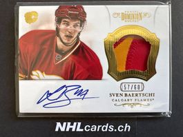 Sven Baertschi NHL Panini Rookie Patch Auto Card /60