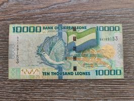 Sierra Leone 10'000 Leones 2010 !!!!!!