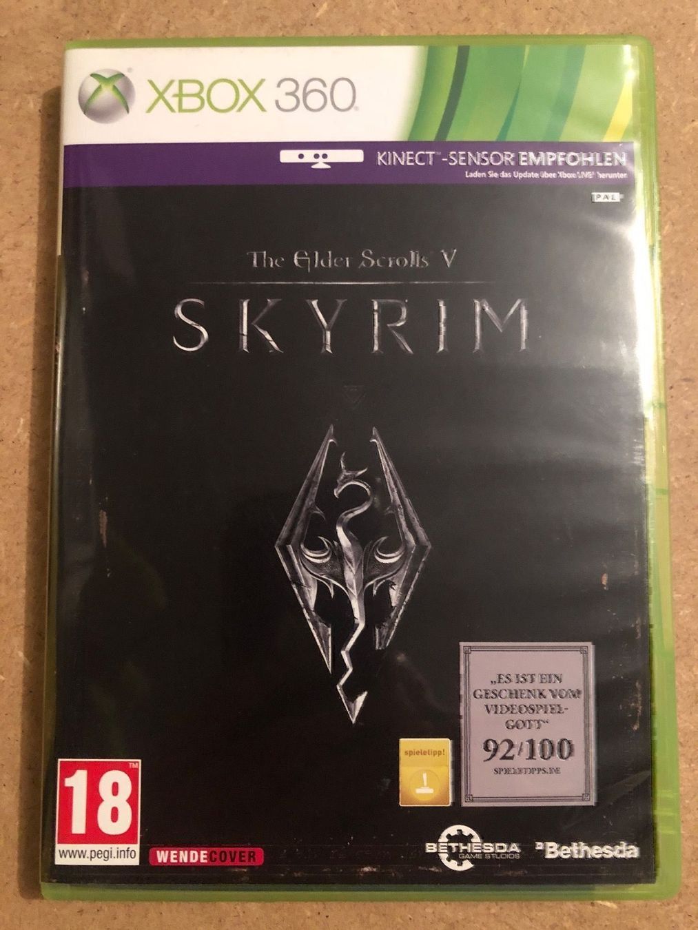 Spiele: The Elder Scrolls Skyrim Xbox 360 – Gebraucht aus Kestenholz von Mad18