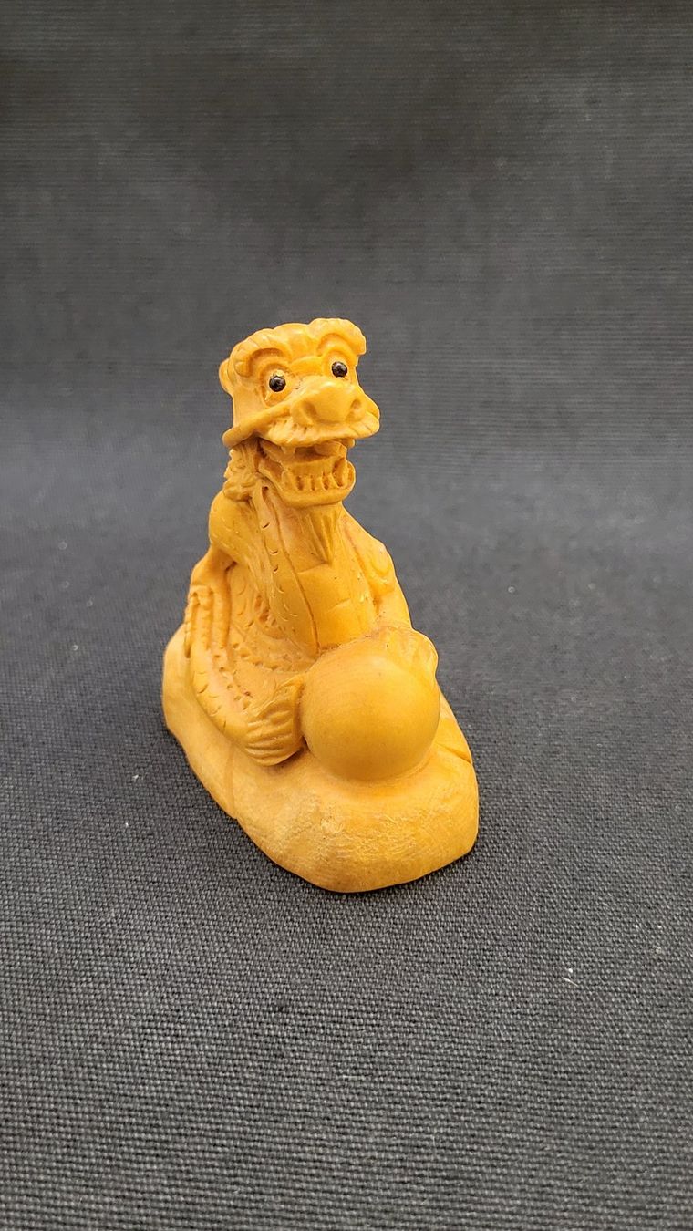 Figurines: Netsuke DRACHE signiert – D'occasion à Basel par spinne02 1