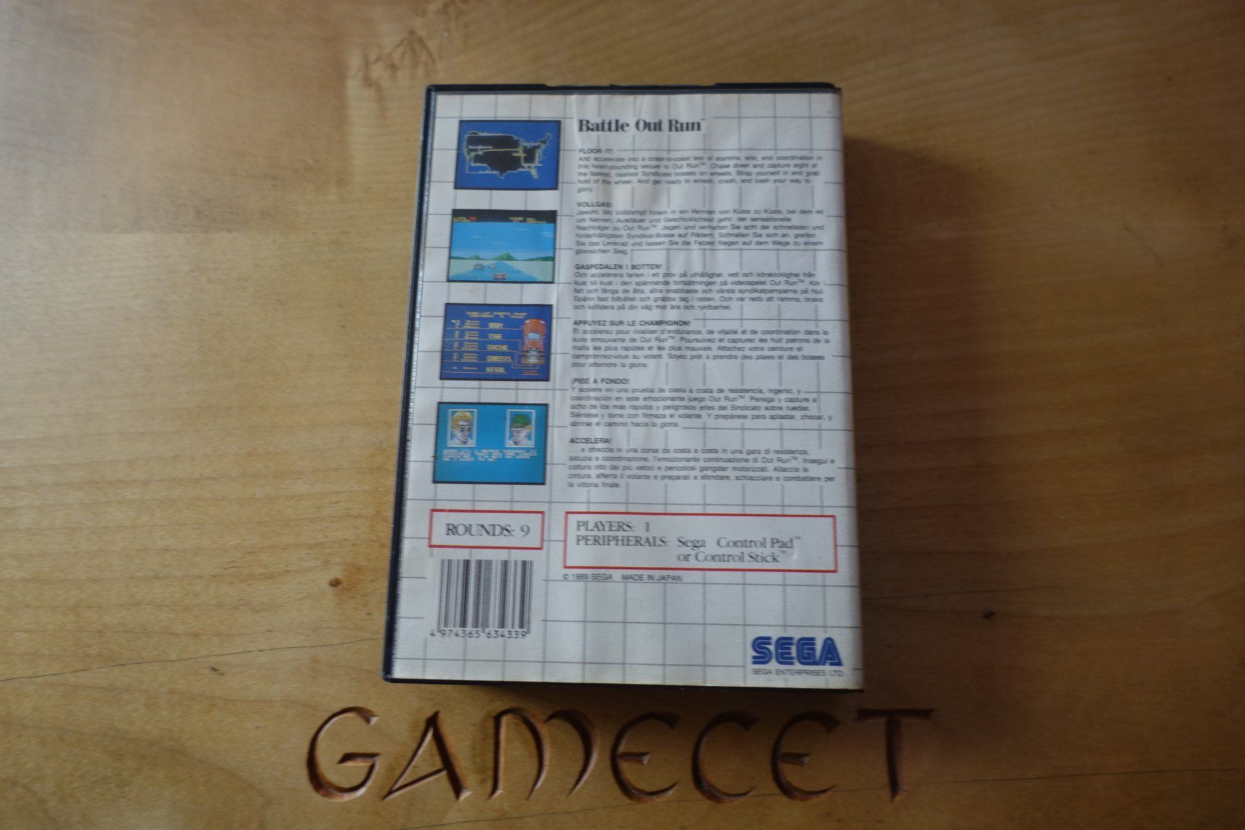 Sega Jeux: Battle OutRun - Sega Master System – D'occasion à Steinach par Gamecet 2