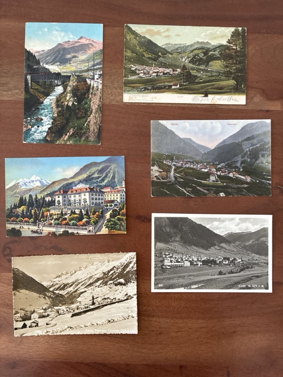 Cartes postales: 12 Ansichtskarten Schweiz von Airolo TI – D'occasion à Oftringen par Cla.vD.74 2