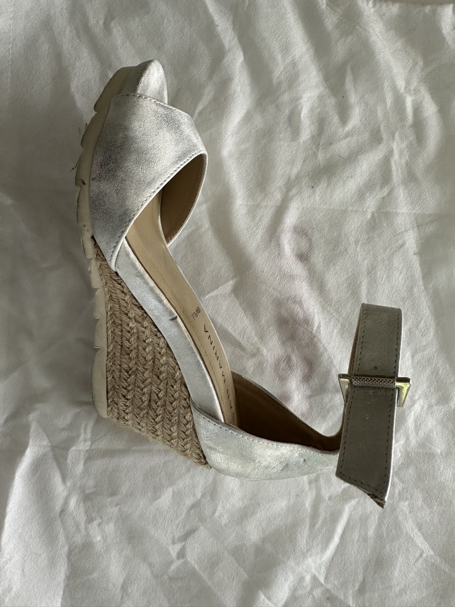 Chaussures femmes: SAN MARINA sandales 38 cuir – D'occasion à Chêne-Bourg par Sophro 1