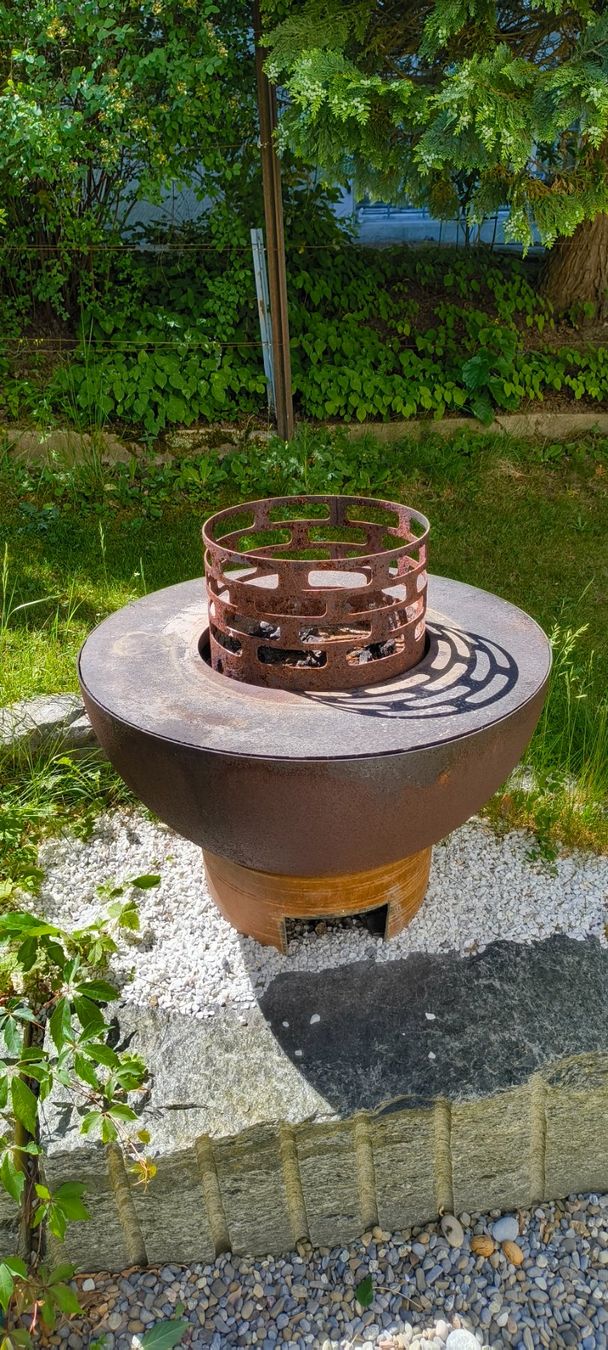 Griglie: Feuerschale / Grillring Edelstahl – Usato da Zofingen venduto da N.Blumenstein 1