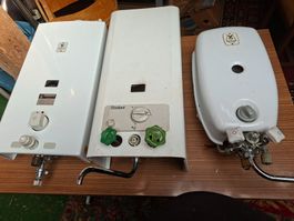 Gasdurchlauferhitzer Konvolut