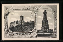 Ganzsache PP57D1 /01: Eisenach, Festpost