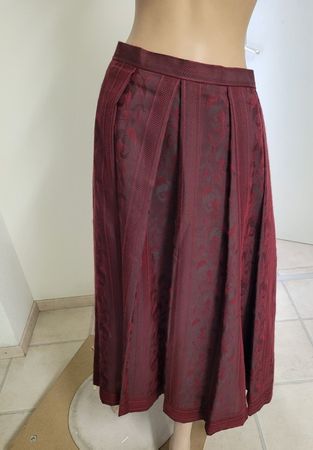 WENGER Trachtenrock Damen Gr. 46 – Elegantes Jacquard neu