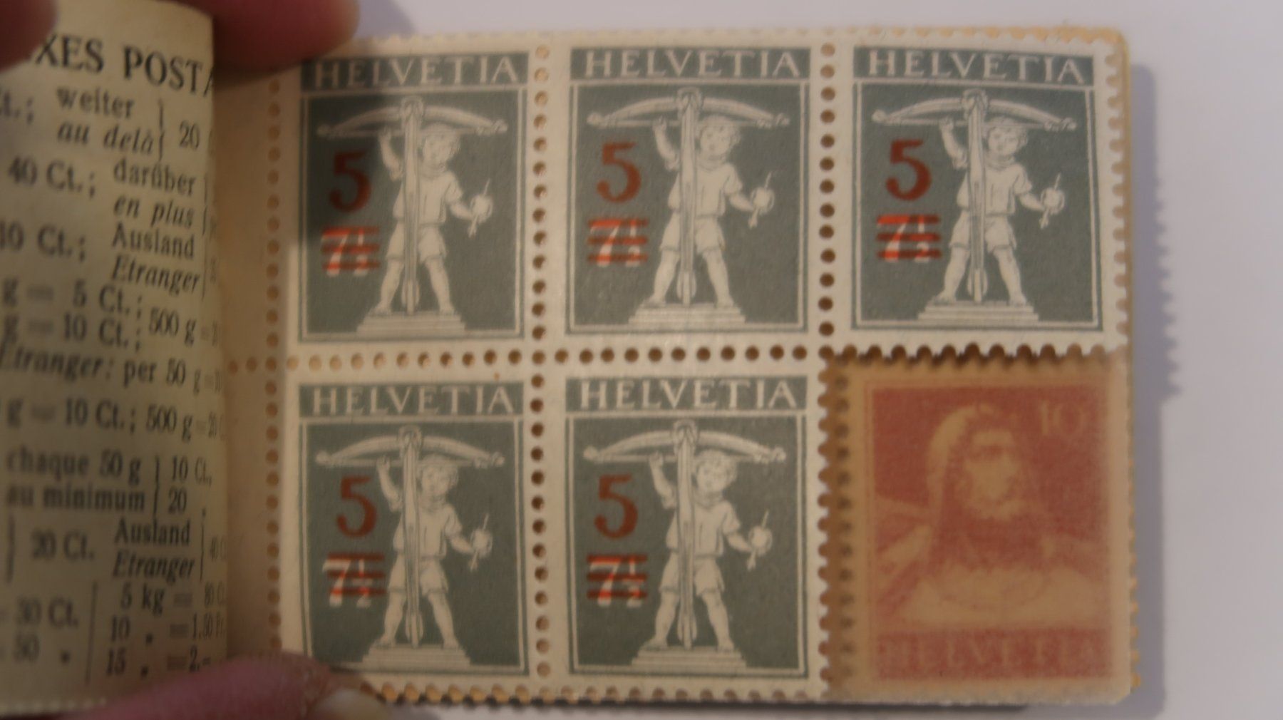 Alle Briefmarken: Markenheftchen – Neu (gemäss Beschreibung) aus Lugano von bollpe 1