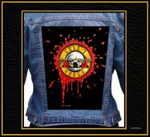 Rücken-Aufnäher *Guns N' Roses* / Original Back Patch