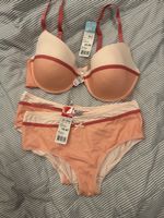 Neues Set: BH, Gr. 90C & Slips, Gr. M (40/42), korall