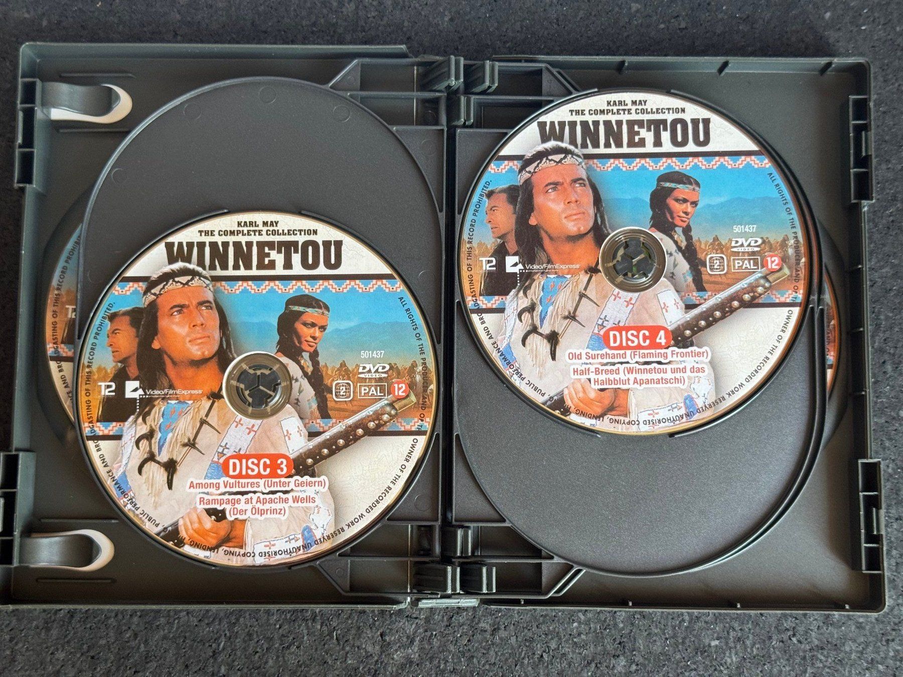Tutti i DVDs: WINNETOU DVD EN/DE "The Complete Collection" 8 Disc's – Usato da Fribourg venduto da tschjoly 5