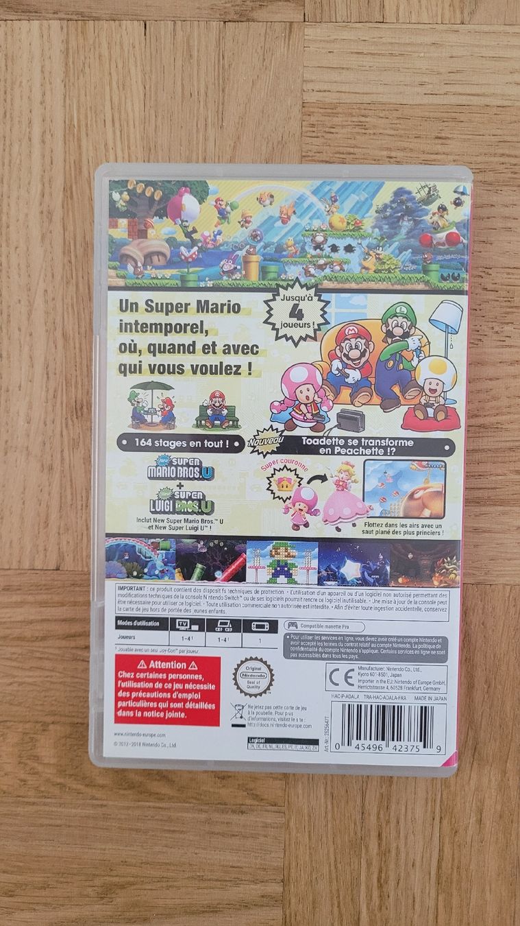 Nintendo Spiele: Jeu Nintendo Switch Super Mario Bros. U Deluxe  – Gebraucht aus Carouge GE von ced_rd2g 1