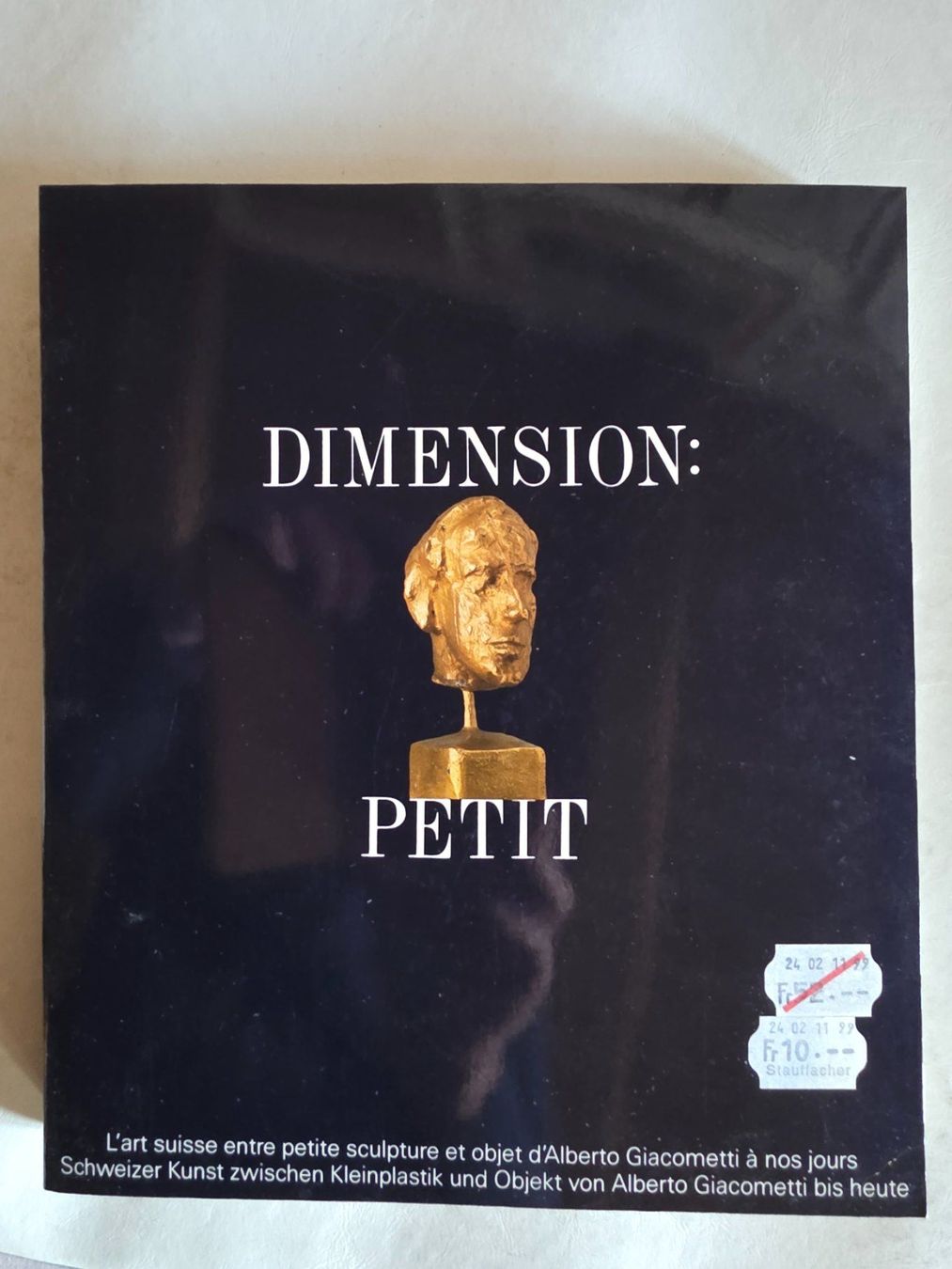 Bücher: Dimension: PETIT: Schweizer Kunst Alberto Giacometti- 1989 – Gebraucht aus Walterswil BE von Lonitti