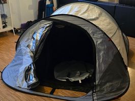 Instant Campingzelt 3 Plätze, 2 Seconds Fresh & Black