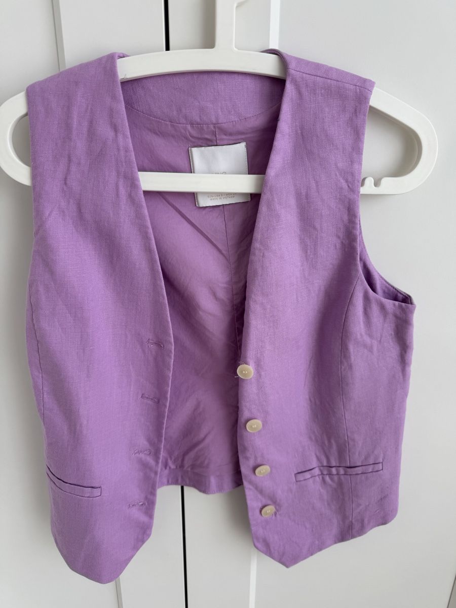 Mango Gilet & Giacche senza maniche: Gilet leinen – Usato da Dottikon venduto da RomanVer