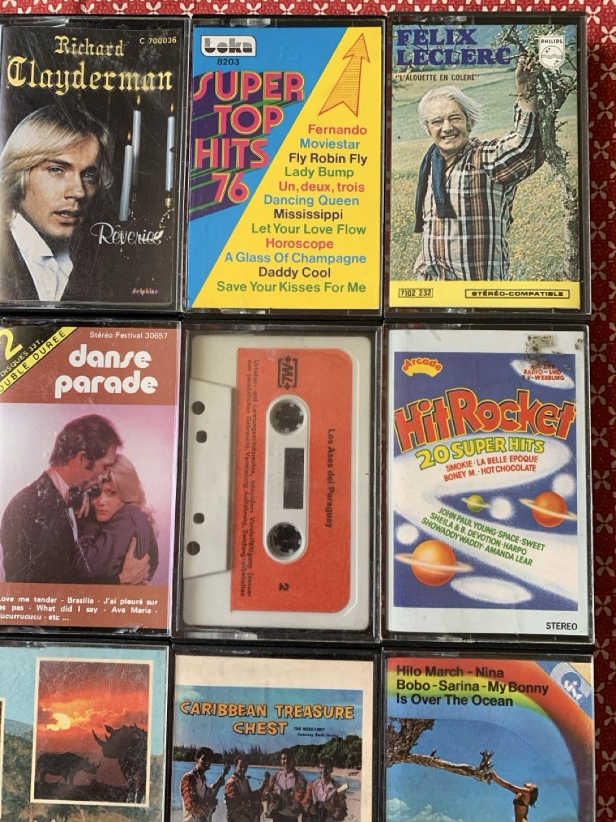 Musicassette: Lot de 16 cassettes audio . Vintage – Usato da Prilly venduto da Sissi_1009 3