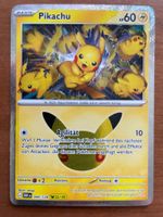 Pokemon Pikachu 30 Jahre (Versand gratis)