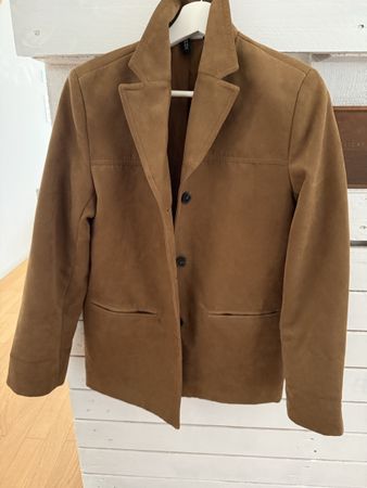 Sakko camel Wildlederoptik