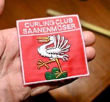 CURLING CLUB Saanenmöser PATCH badge