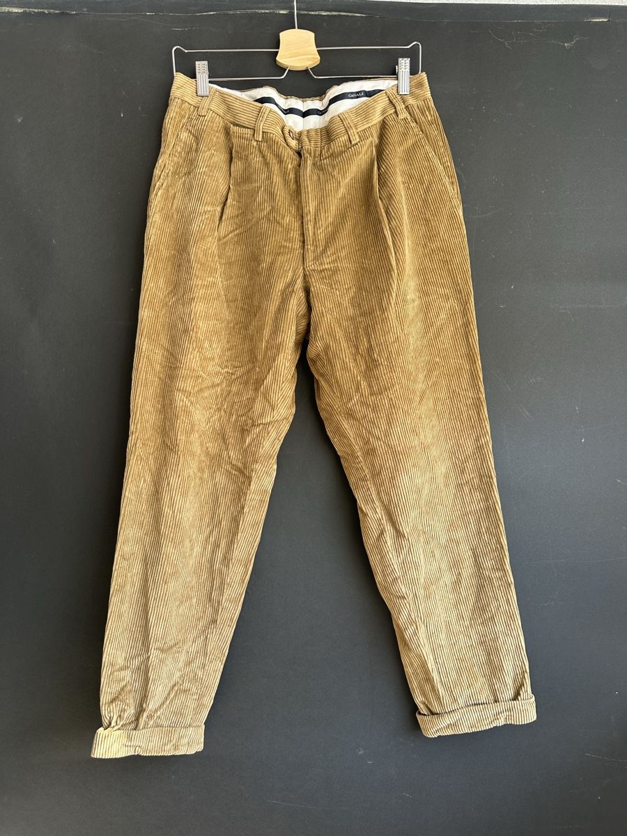 Pantaloni: Canali Corduroy Trousers – Usato da Vevey venduto da ledidream