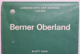 Berner Oberland: Landeskarte der Schweiz, Landkarte 1:50'000