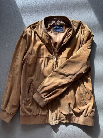Bomber veste  McGregor Vintage en cuir taille 56, unisexe