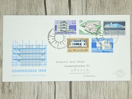 CL14 Enveloppe + Timbre Pays-Bas 1969