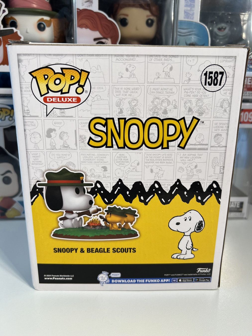 Funko Statuette: Funko POP! Deluxe Peanuts Snoopy & Beagle Scouts – Nuovo e nell'imballaggio originale da Le Mouret venduto da perfectbijou 2