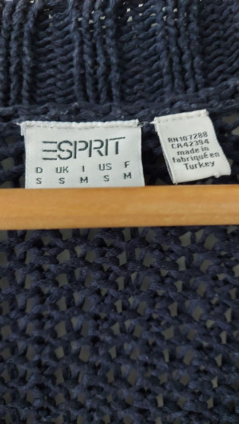 Esprit Jacken: ESPRIT Strickjacke/Cardigan - Gr. S/M - dunkelblau – Gebraucht aus Pfäffikon ZH von siae 2