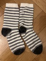Warme Wintersocken, Grösse 39-42, gestreift