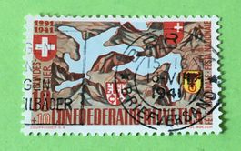 Nr.B 13  GESTEMPELT Bern 1941   