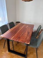 Esstisch aus Massivholz 140x80