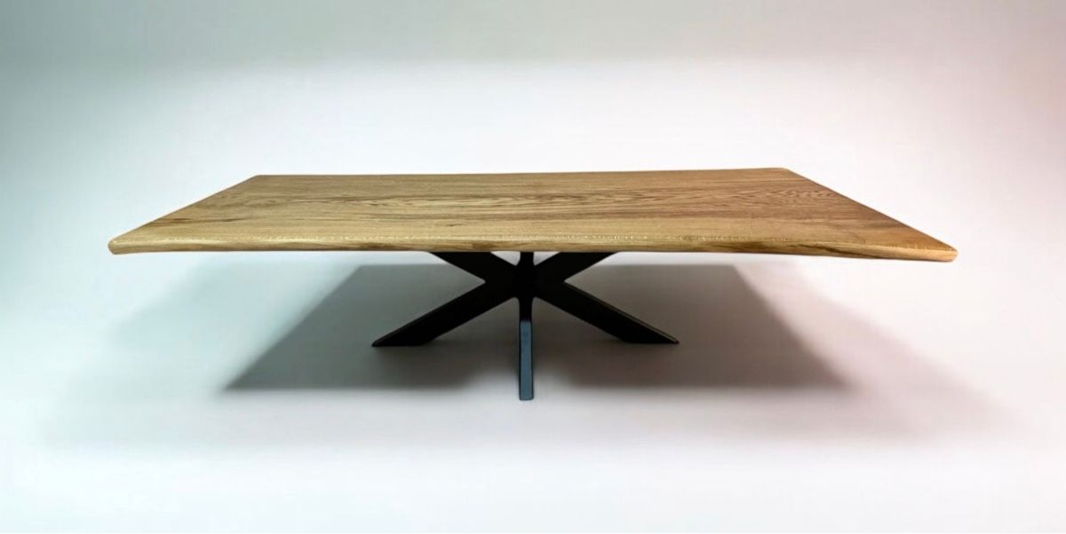 Tavoli: Massiver Couchtisch aus Eiche 180 cm – Nuovo (secondo la descrizione) da Breitenbach venduto da kaufmann-j 3