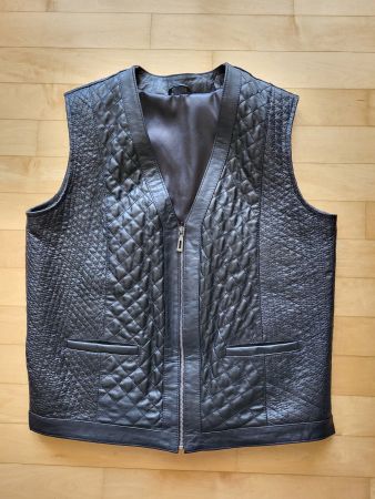 Leder Veste neuwertig