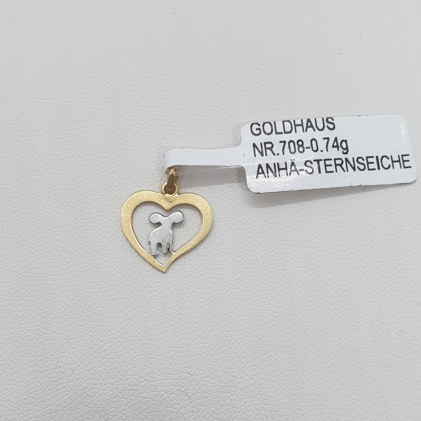 Anhänger: Echt 18K Gold - Sternzeichen Anhänger – Gebraucht aus Luzern von Luzern-Goldhaus 2