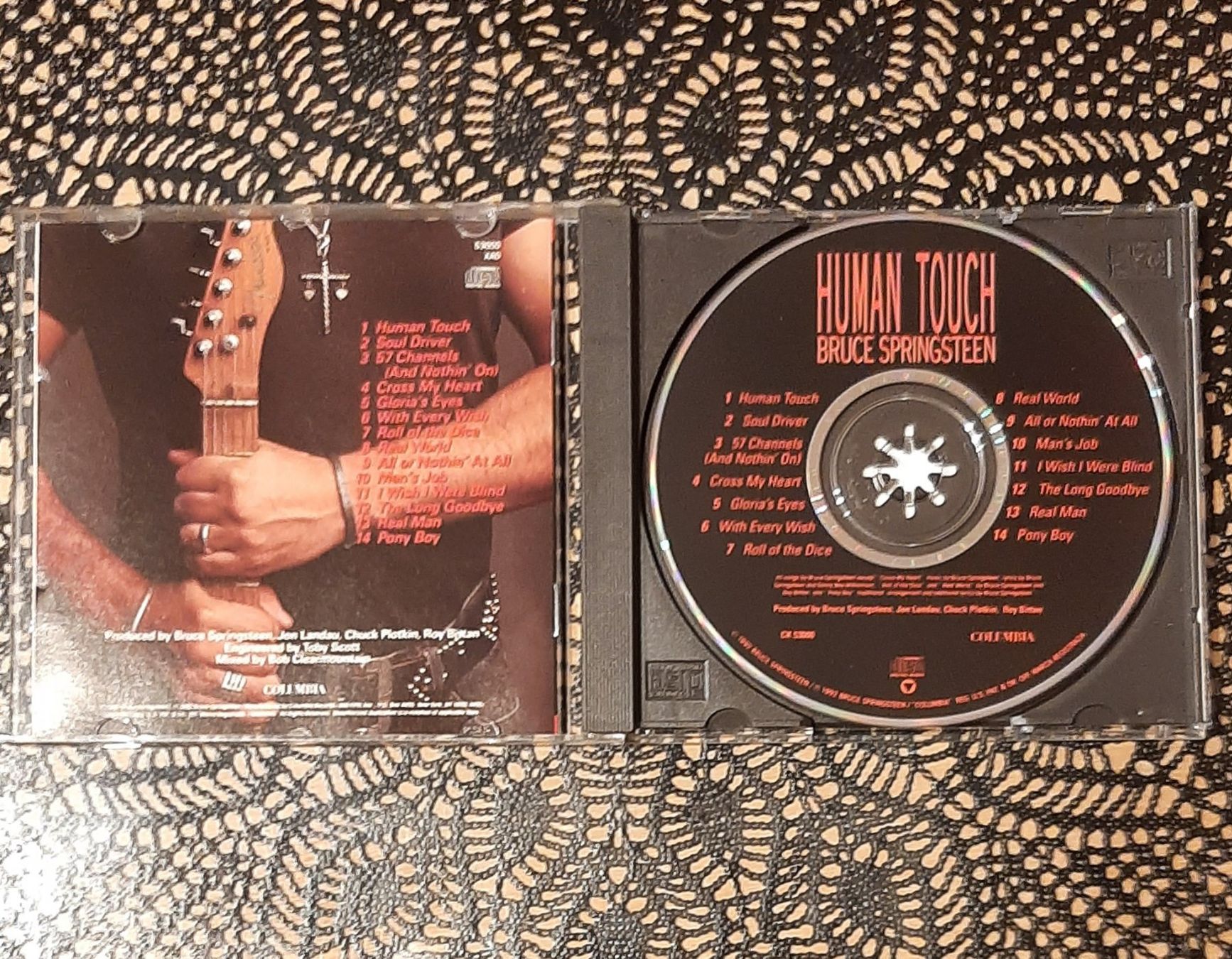 CDs: Bruce Springsteen - Human Touch, USA Rock lbum 1992 – Gebraucht aus Schönenberg TG von Gregordini 2
