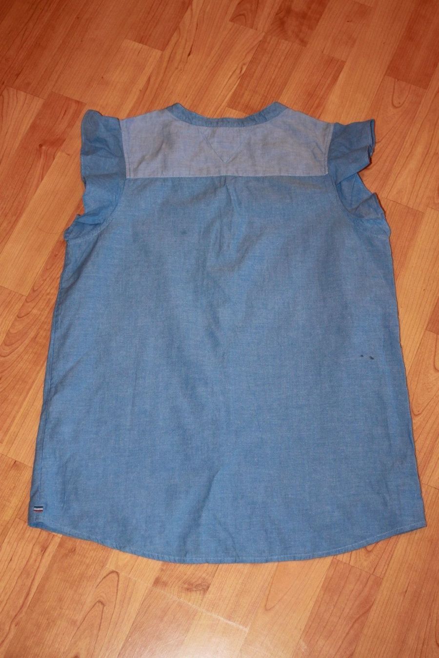 Tommy Hilfiger Camicette, T-shirt & Top: blaue Bluse 176 Tommy Hilfiger – Nuovo (secondo la descrizione) da Wenslingen venduto da Strick4Alpaca 2