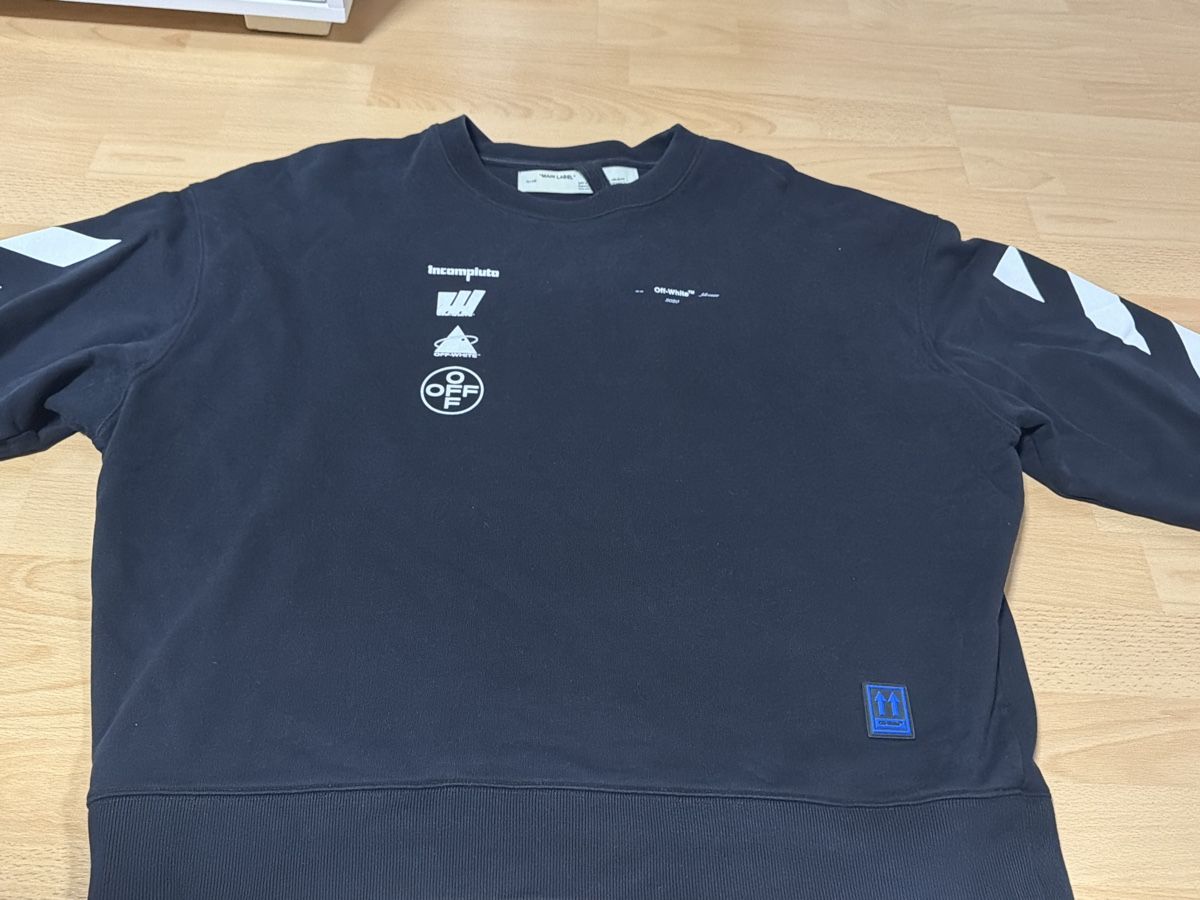 Off-White Pullover & Sweatshirts: OFF-WHITE Sweatshirt Gr XL Pullover  – Gebraucht aus Deitingen von Himhip