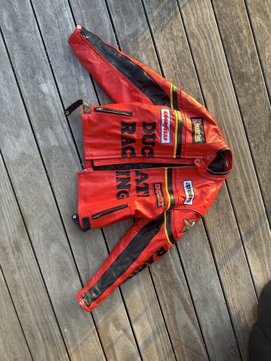 Ducati Vestes: Ducati Racing Leather Jacket – D'occasion à Uhwiesen par sah_hcx6 1