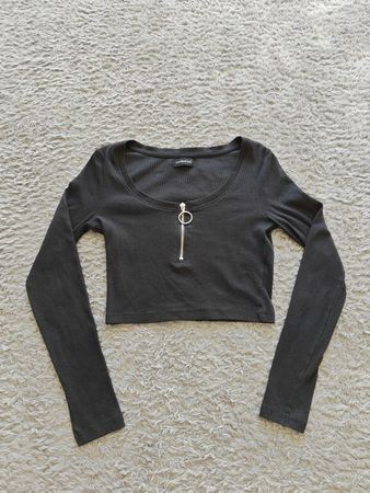 Crop Top langarm