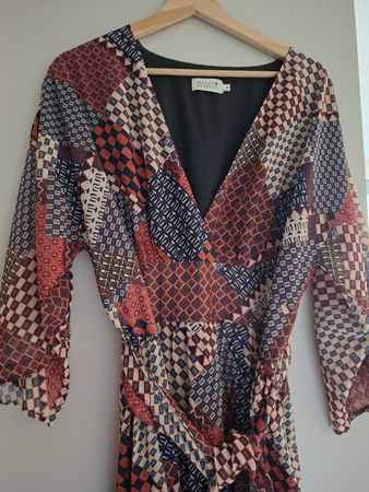 Molly Bracken Kleid Gr. XL, Herbstliches Muster, Neuwertig